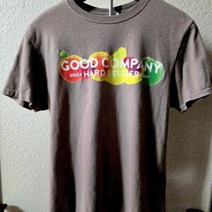 Good Company Bre Hard Seltzer Light Brown Short Sleeve Tee
